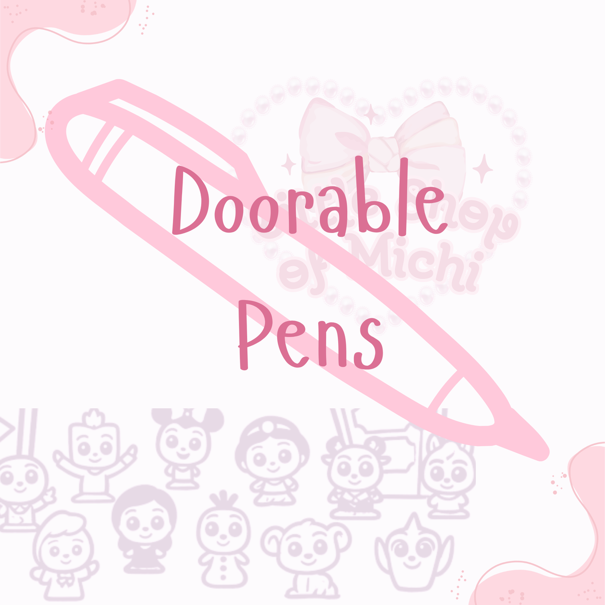 Doorable Beaded Pens